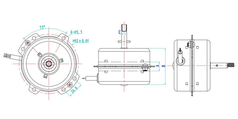 Application of single phase capacitor start induction motor